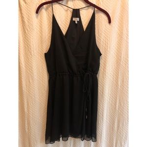 Tobi Little black wrap dress